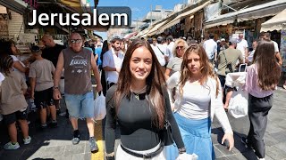 The best place in Jerusalem The full Mahane Yehuda Market awaits its guests