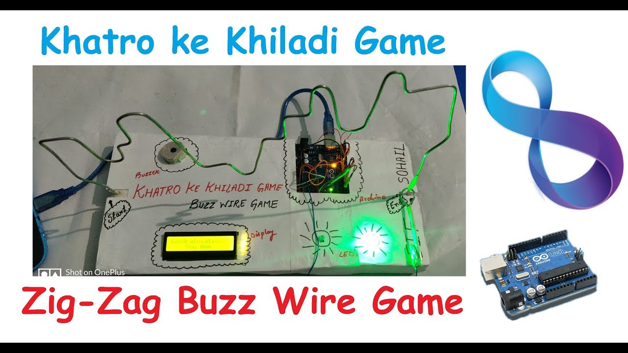 How to make Wire Buzz Game with Arduino at Home | Homemade Project ...
