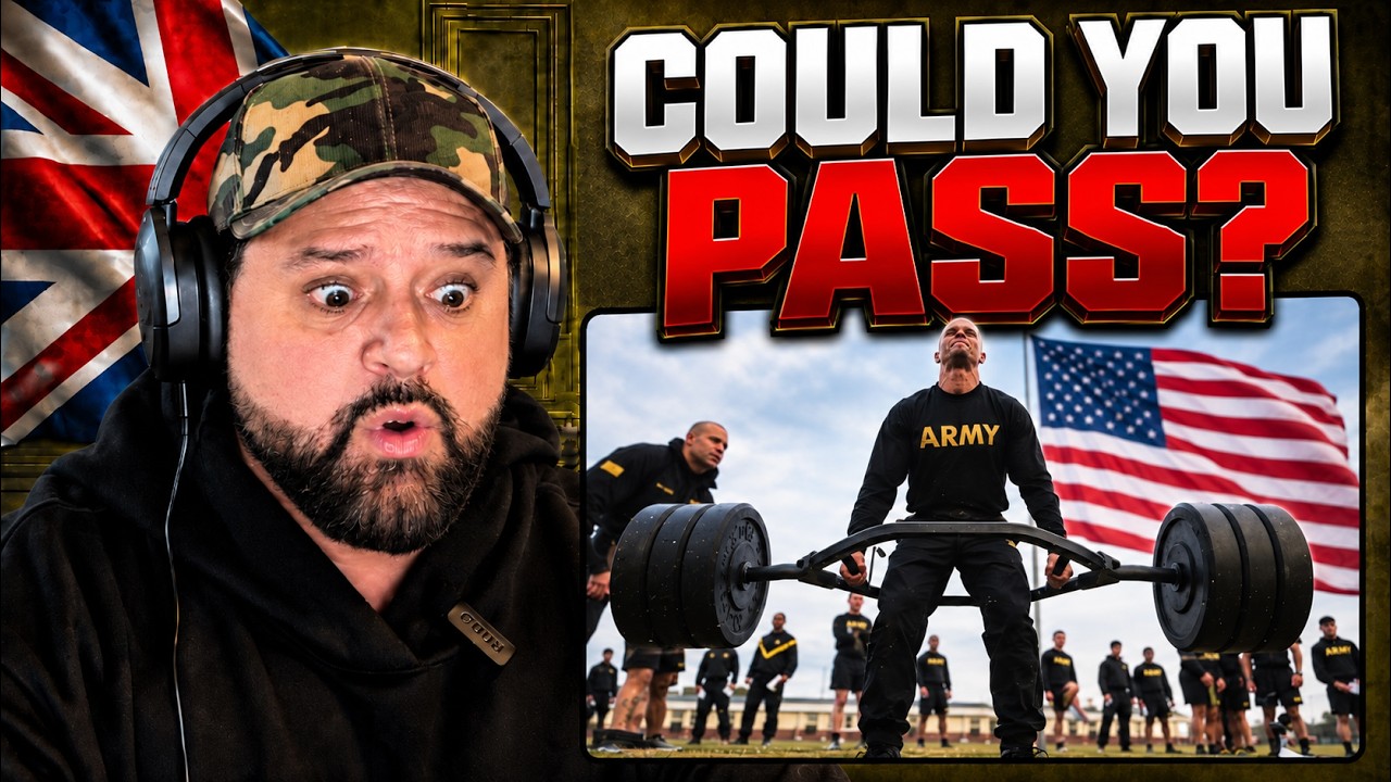 US Military Physical Fitness Tests Explained | British Veteran Reacts