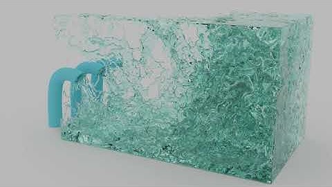 My first fluid simulation