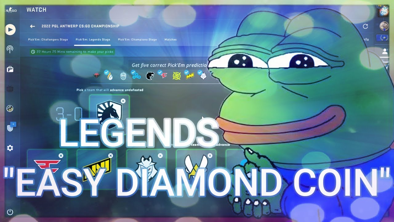 LEGENDS Stage PGL ANTWERP MAJOR 2022 CSGO Pick'Em Predictions (Getting ...
