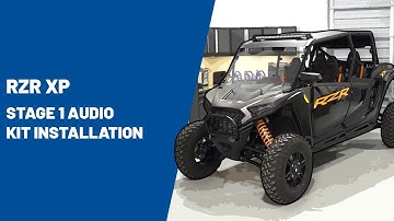 2024+ RZR XP | Stage 1 Audio Kit Installation | Polaris RZR®