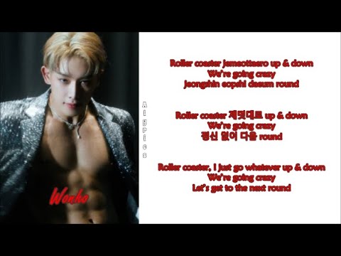Wonho (원호) - CRAZY (Rom-Han-Eng Lyrics)