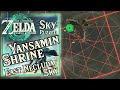 Zelda Tears of the Kingdom - Yansamin Shrine, Proving Grounds Low Gravity Puzzle - East Necluda Sky