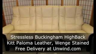 Ekornes Stressless Buckingham Sofa- Free Nationwide Inside Delivery & Setup