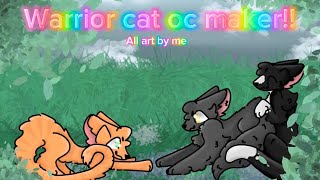 Warrior cat oc maker! #warriors #oc #cats #warriorcats #generator #create #art