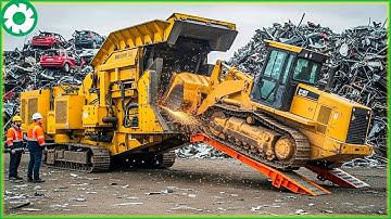 30 meest waanzinnige versnipper- en breekmachines die alles vernietigen | Zware machines #1