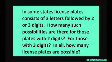 How many total license plates are possible consisting of 3 letters followed by 2 or 3 digits