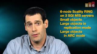 Lab Video Summary: SGI Modular InfiniteStorage Servers with Scality RING Organic Storage