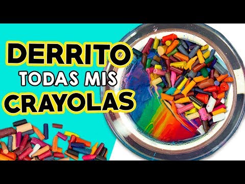 Video: ¿Qué crayones se derriten mejor?