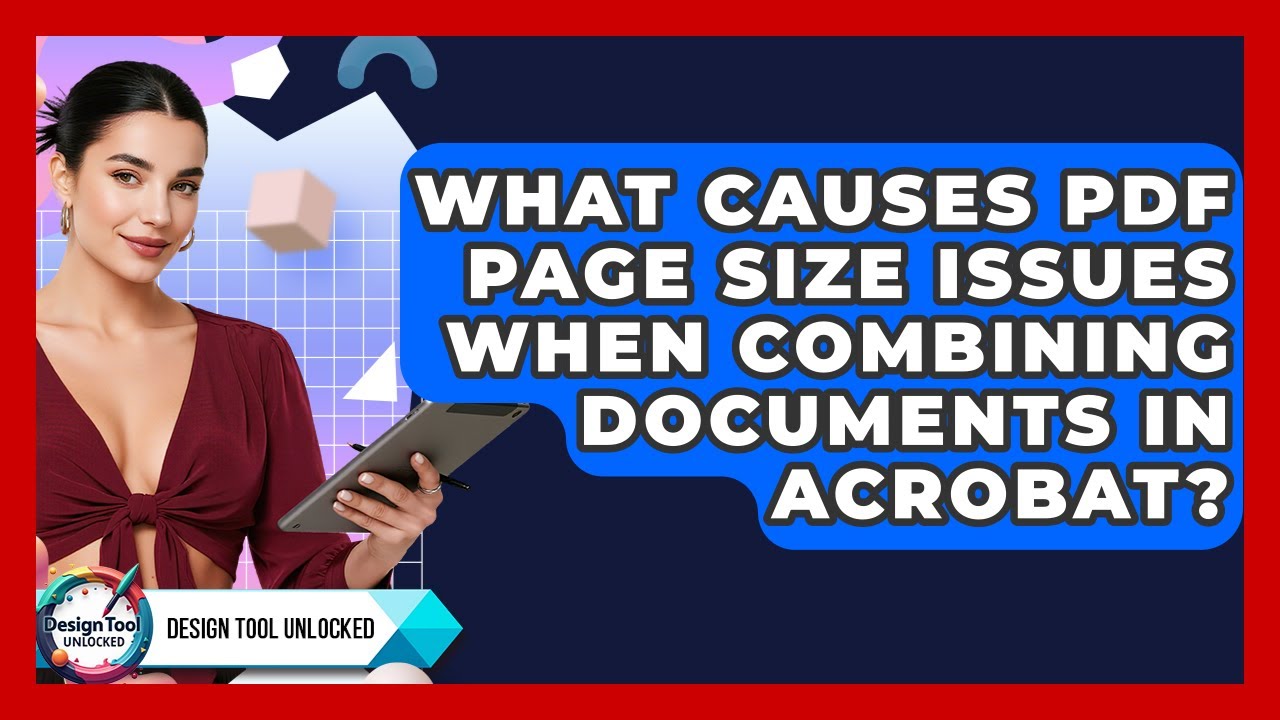 What Causes PDF Page Size Issues When Combining Documents In Acrobat? - Design Tool Unlocked