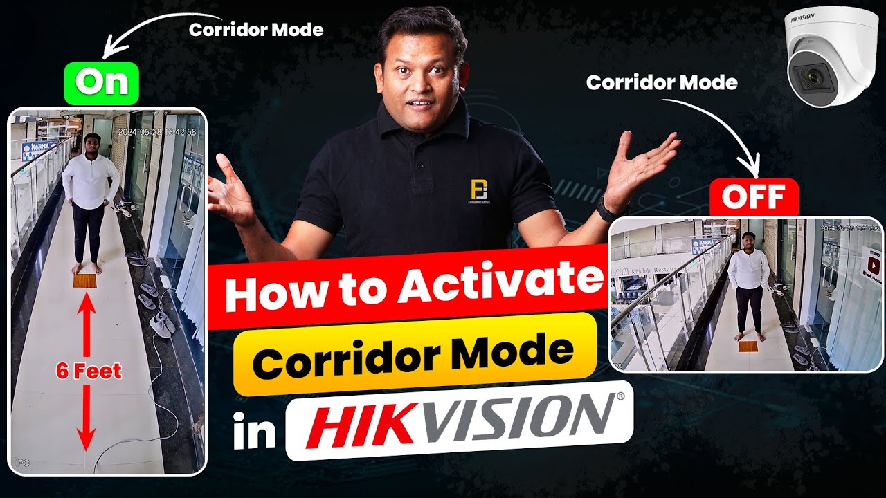 How to Activate Corridor mode in Hikvision CCTV Camera Hikvision