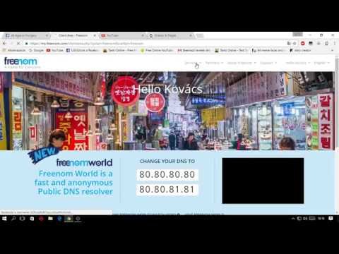 freenom.com Tutorial für AggeloSF