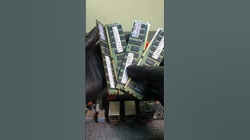 RAM Installation Ram Server 32GB 64GB DDR4 REG ECC For Workstation #shorts
