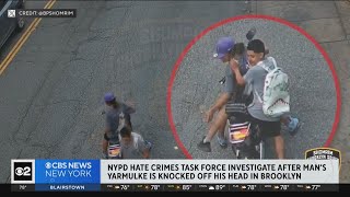 Police seek 2 suspects accused of knocking man's yarmulke off in Brooklyn