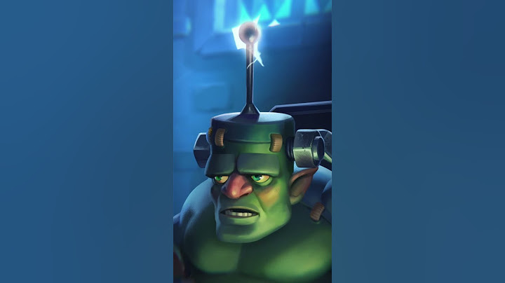 Goblinstein comes alive!  #clashroyale #newchampion #clashoween #goblinstein