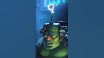 Goblinstein comes alive!  #clashroyale #newchampion #clashoween #goblinstein