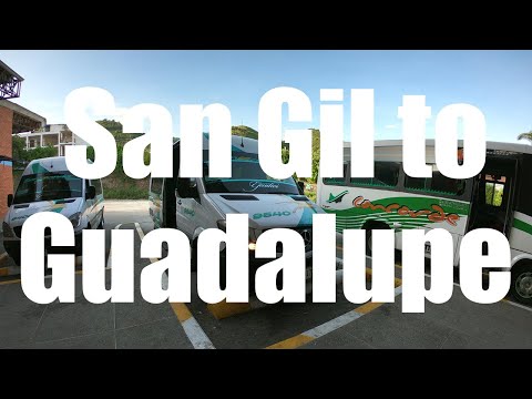 San Gil to Guadalupe, Colombia travel  - 4K UHD - Virtual Trip