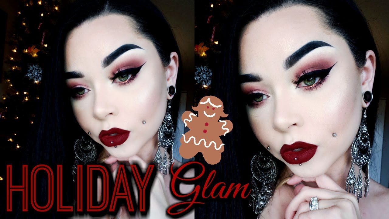 Holiday Glam Using the Urban Decay Naked Cherry Palette | Sydney Nicole