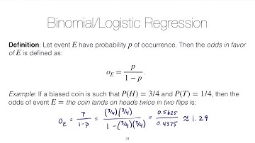 Unit #6 Lesson 4: Interpreting the binomial regression model