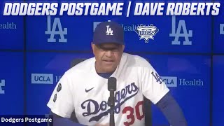 Dodgers Postgame: Dave Roberts On Not Saving Scherzer For SF, Great Mookie, Bellinger's Bad Luck