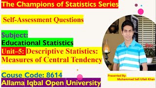 8614 | Unit 5 | How to Attempt Self-Assessment Questions | Guess Paper |  Important Questions | B.Ed
