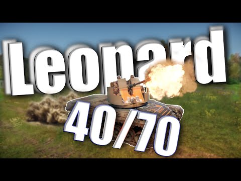 Видео: Почти как Leopard в War Thunder /Узнайте все о Leopard 40/70 в War Thunder!