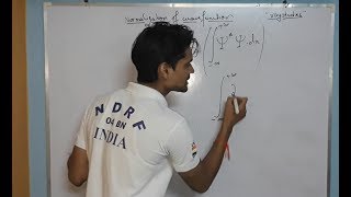 normalization of wave function LEC 2 (HINDI)  QUANTUM MECHANICS