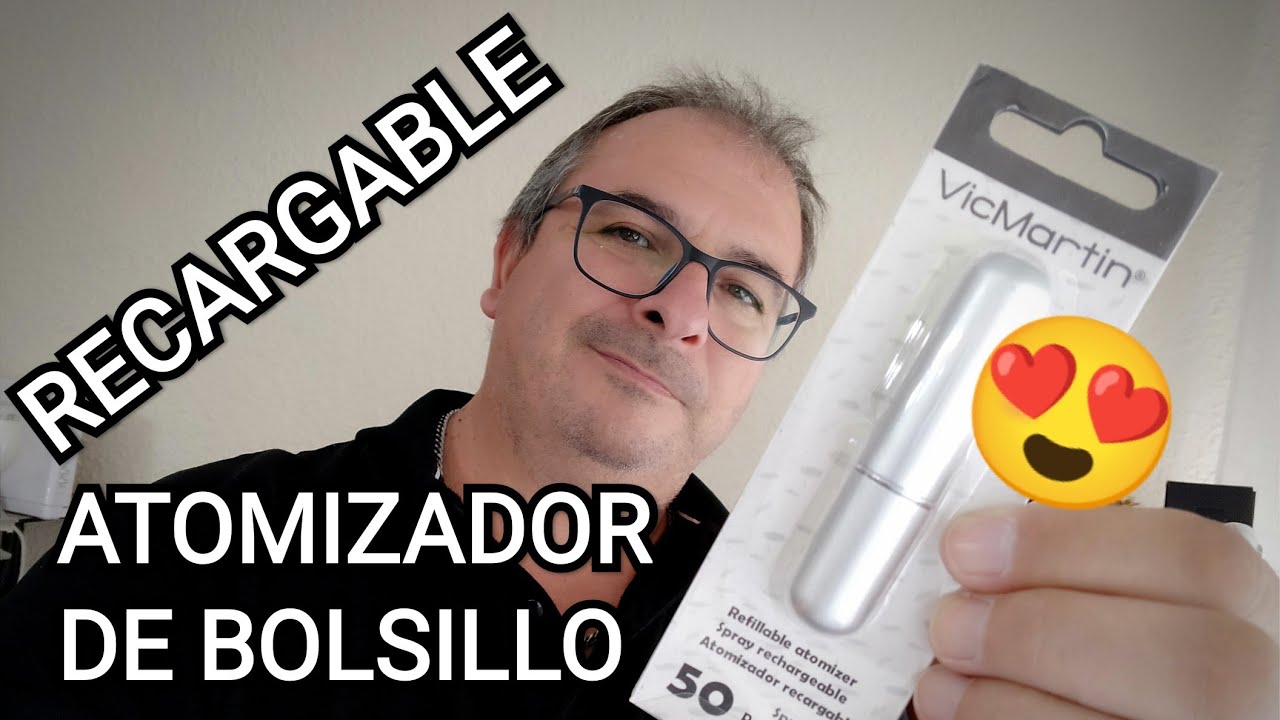 ATOMIZADOR DE BOLSILLO RECARGABLE 😍 SAPHIR PERFUMES ZARAGOZA ❤️