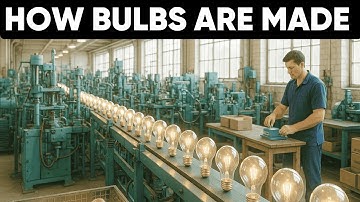 How Billions of Light Bulbs Are Made Inside Massive Production Lines 2025 | MAKR