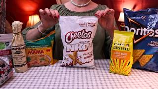 ASMR Delicate Crinkles Grocery Haul Explaining Items Soft Package Crinkles Soft Whispers Fall Asleep screenshot 5
