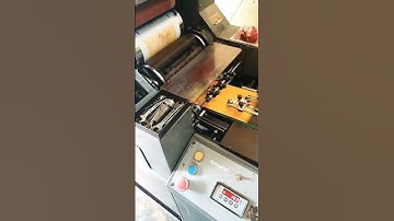 autoprint colt 7 offset printing press #shortsvideo #mandawa