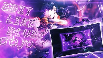 SHAKE LIKE BLUBZ AND GOJO TUTORIAL EDIT  -  [AMV/EDIT]