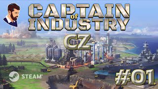 FACTORIO v reálném světě s kolonií to je CAPTAIN OF INDUSTRY CZ #01