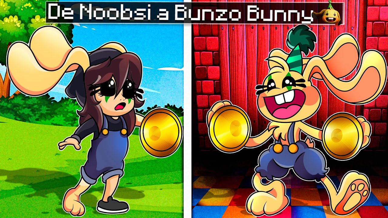 DE NOOBSI A BUNZO BUNNY DE POPPYPLAYTIME!!😭😱 BEBENOOBSI SE CONVIETTE EN BUNZO BUNNY!!