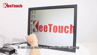 Vesa Mount 19 Ir Touch Monitor Open Frame Touch Display 10001 Contrast Ratio
