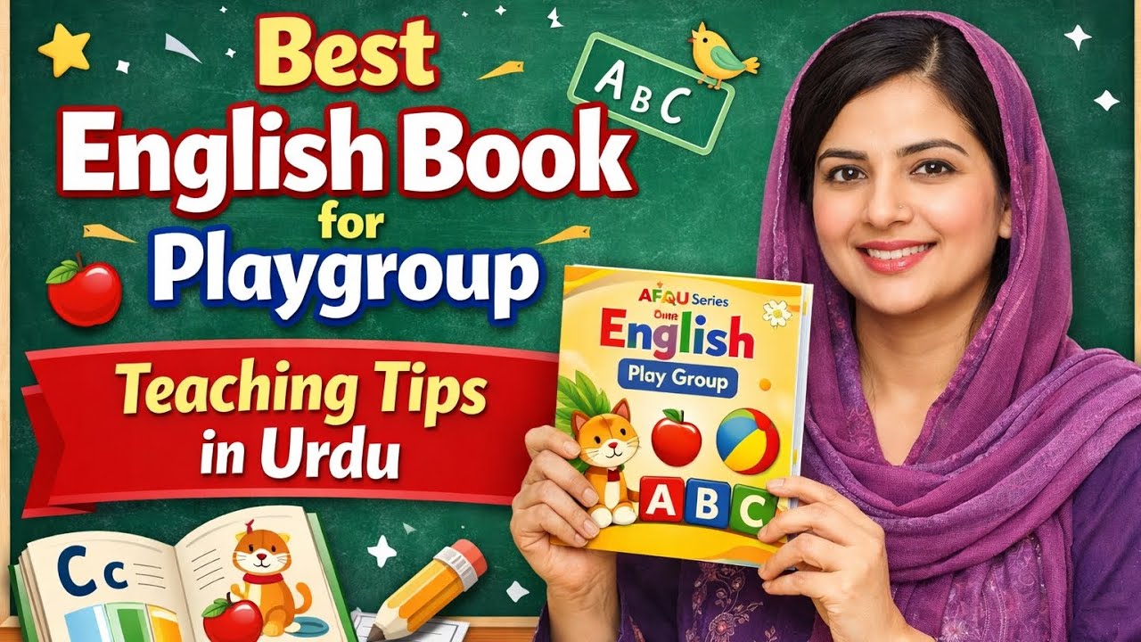 Zero Se English Start! Playgroup  Teaching Ka Best Method Must Watch