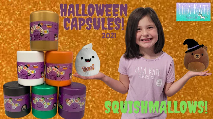 Halloween Squishmallow Capsules / Mystery Squishmallows / Squishmallow Unboxing
