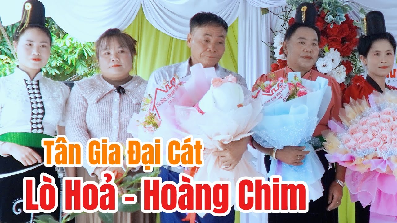 Toàn cảnh tiệc mừng tân gia đại cát gia chủ Lò Hỏa - Hoàng Chim bản có tình chiềng mai sơn la