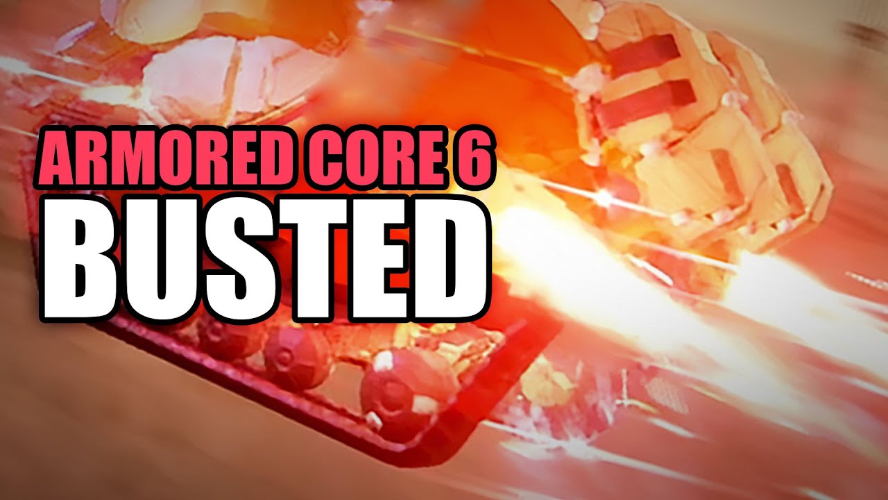 RACE CAR faster than lightweight builds in Armored Core 6 PvP - YouTube
