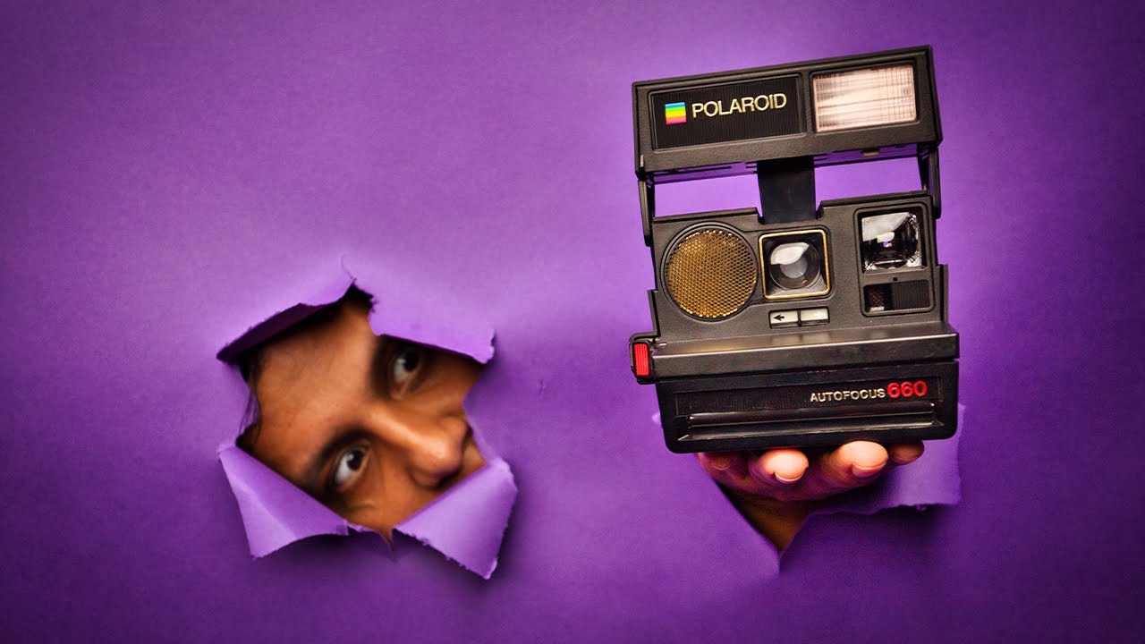 Appareil Photo Polaroid 660 – Presque Jamais Utilisé, état Neuf, Occasion
