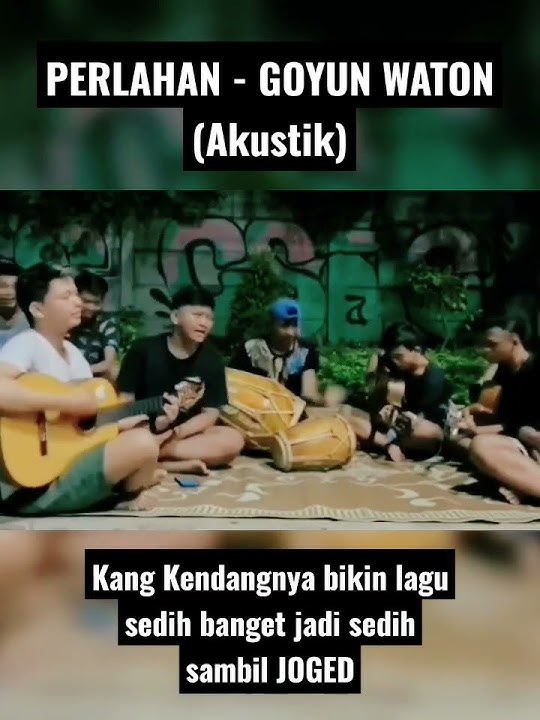 PERLAHAN pengen mengayati, eh malah joged ga jadi sedih. KANG KENDANG GOKIL‼️#perlahan #guyonwaton