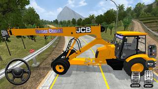 Offroad Construction JCB Crane Drive | Bus Simulator Indonesia - Android Gameplay screenshot 4