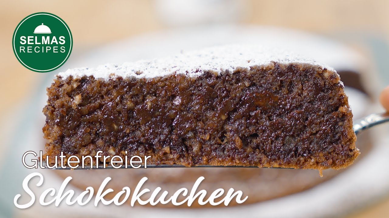 Schoko Kuchen Rezept | Glutenfreier Kuchen | Torta Caprese 🍫🍰