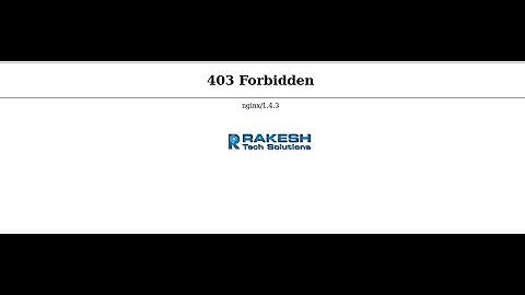 How to check 403 Redirect On Website Training Tutorials 2017 - Rakesh Tech Solutions