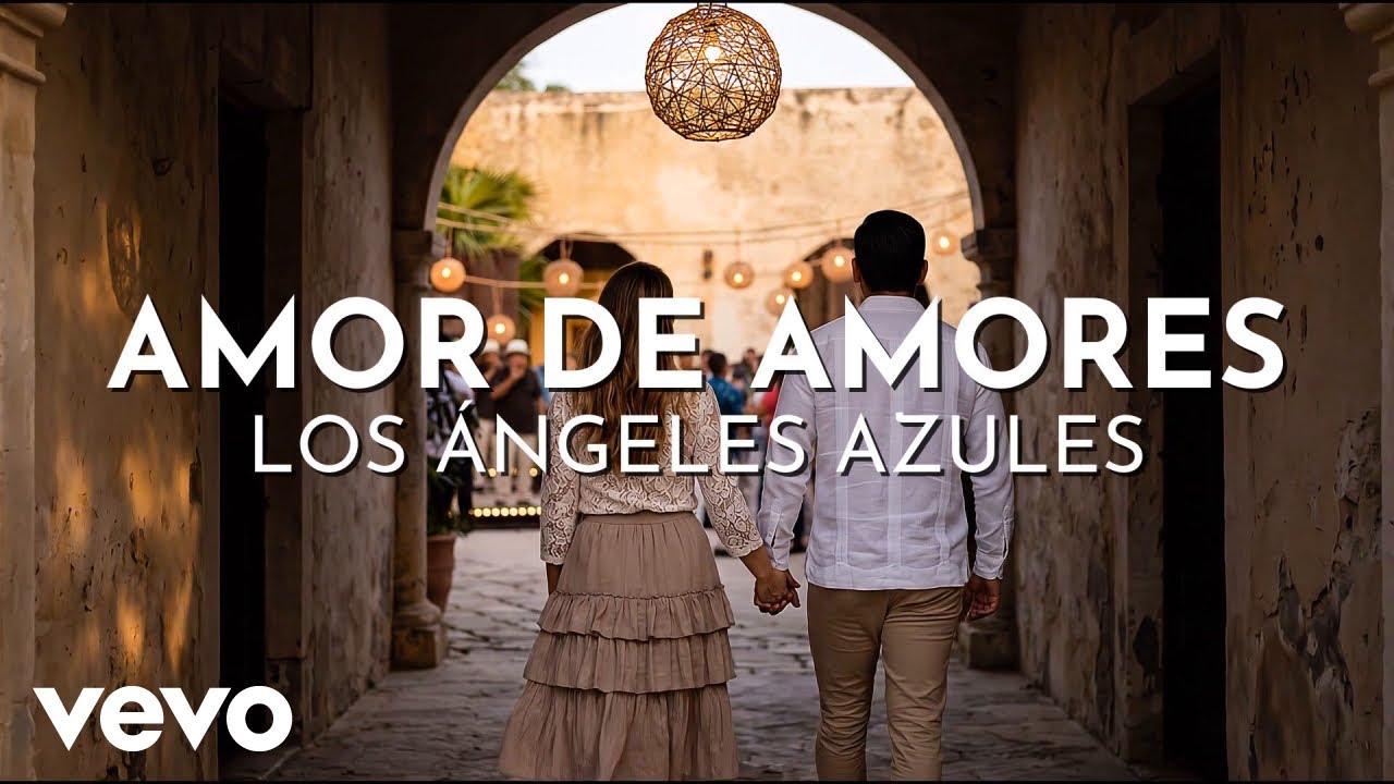 Los Ángeles Azules - Amor De Amores (Lyric Video)