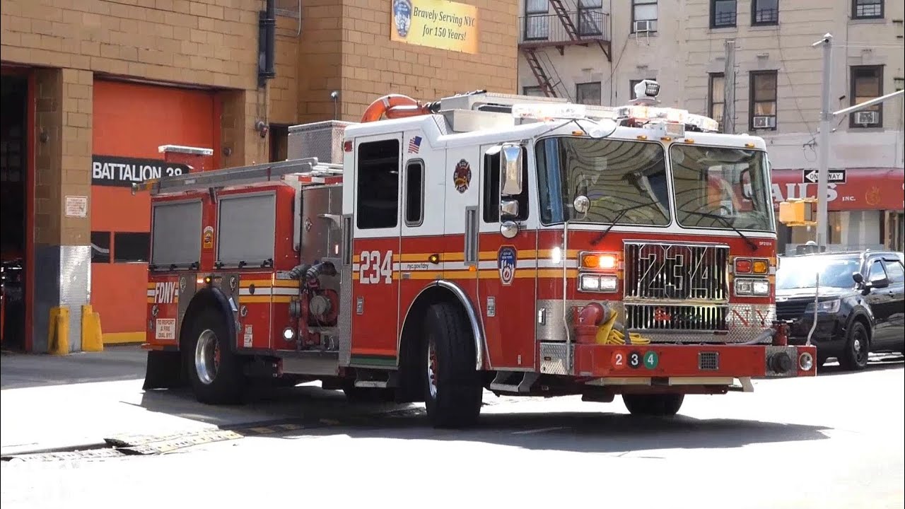 FDNY Engine 234 Responding - YouTube