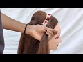 Beautiful twisted puff updo hairstyles for girls||Best hairstyle for girls use of Tiara||hair style