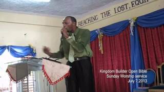 KBOBC: Sunday Worship Service Part 6 - Pastor Marcus Williams - July 7th 2013 @kbopenbible