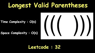 Longest Valid Parentheses| Leetcode - 32| Leetcode May Challenge (Day - 24)